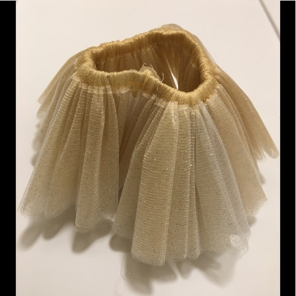 Oh Baby! Gold Sparkle Tutu Skirt Infant